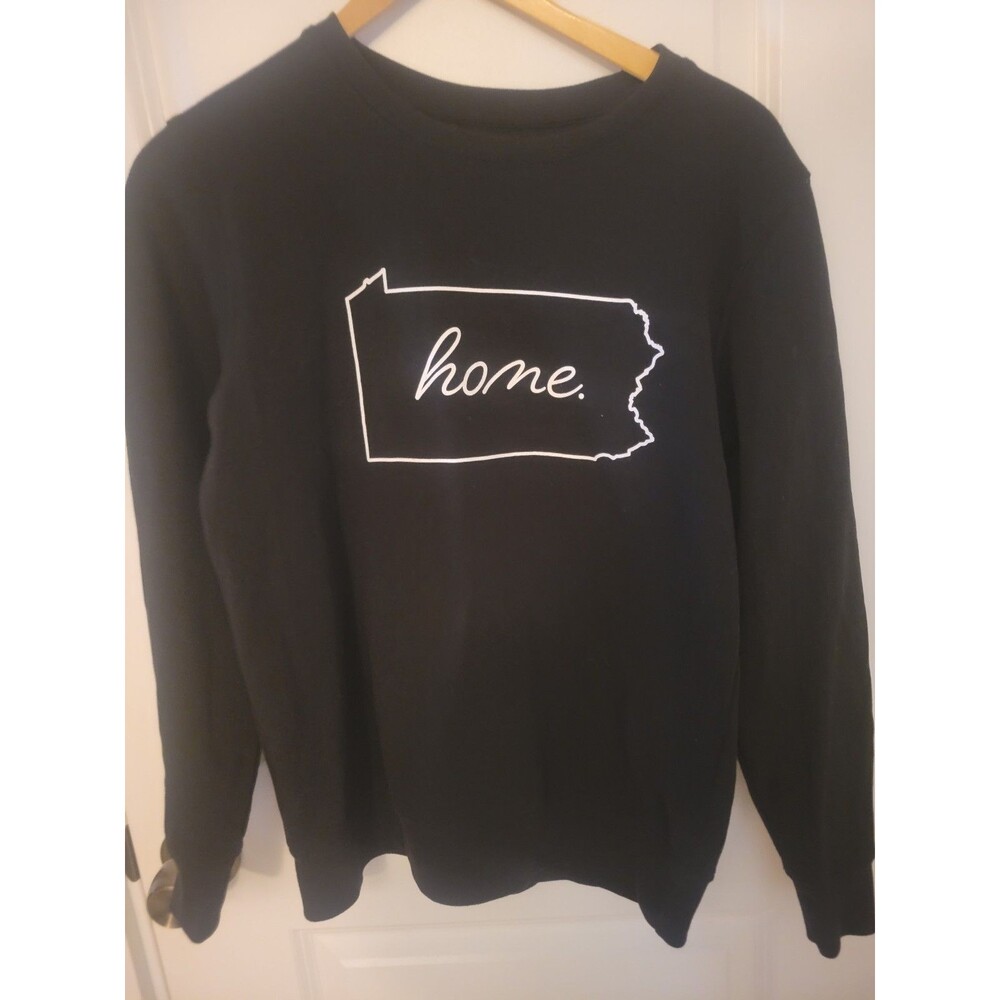 PENNSYLVANIA "home" black sweatshirt